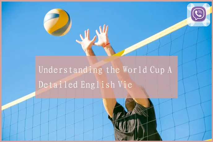 Understanding the World Cup A Detailed English Vie