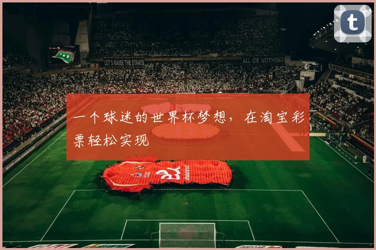 一个球迷的世界杯梦想，在淘宝彩票轻松实现