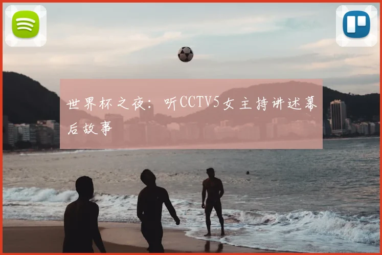 世界杯之夜：听CCTV5女主持讲述幕后故事
