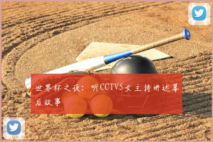 世界杯之夜:听CCTV5女主持讲述幕后故事