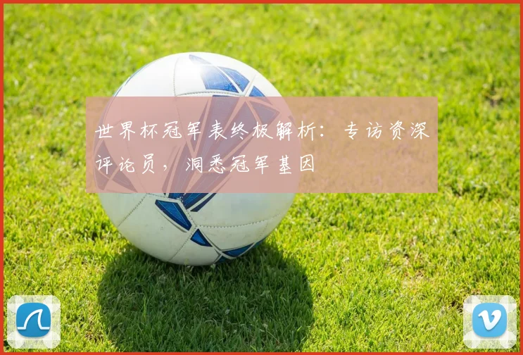 世界杯冠军表终极解析:专访资深评论员,洞悉冠军基因