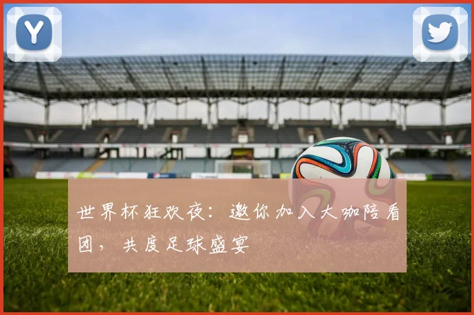 世界杯狂欢夜：邀你加入大咖陪看团，共度足球盛宴
